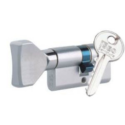 Цилиндр Iseo F5 70 (30x40T) ключ-тумблер xром Цилиндр Iseo F5 70 (30x40T) ключ-тумблер xром