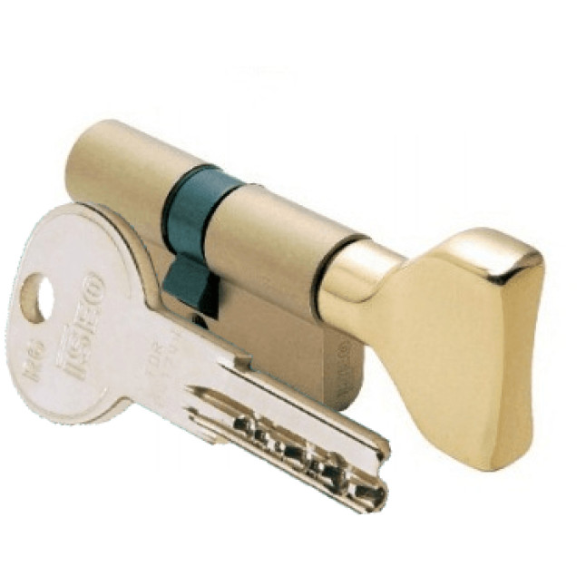 Цилиндр Iseo R6 105 (50x55T) ключ-тумблер латунь Цилиндр Iseo R6 105 (50x55T) ключ-тумблер латунь