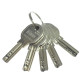 Цилиндр Iseo R6 85 (45x40) ключ-ключ xром Цилиндр Iseo R6 85 (45x40) ключ-ключ xром