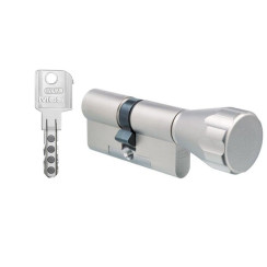 Цилиндр Evva MCS 67 (31x36T) никель ключ-тумблер Цилиндр Evva MCS 67 (31x36T) никель ключ-тумблер