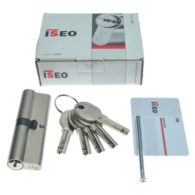 Цилиндр Iseo R6 110 (60x50) ключ-ключ xром Цилиндр Iseo R6 110 (60x50) ключ-ключ xром