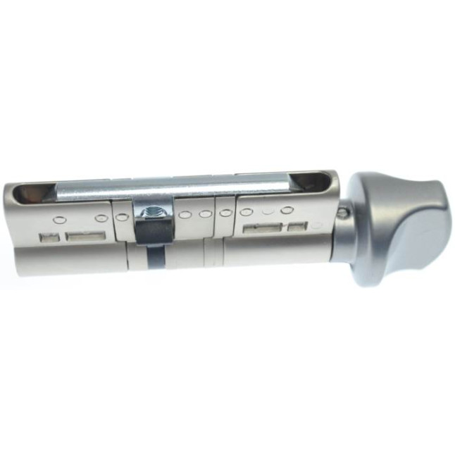 Цилиндр Tokoz Pro 300 100 (65x35T) матовый никель ключ-тумблер Цилиндр Tokoz Pro 300 100 (65x35T) матовый никель ключ-тумблер