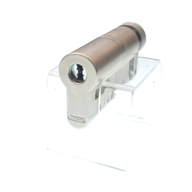 Циліндр Tokoz Pro 300 45 (35x10) матовий нікель ключ-половинка