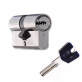 Цилиндр Titan K55 125 (60x65) ключ-ключ MN никель сатин Цилиндр Titan K55 125 (60x65) ключ-ключ MN никель сатин