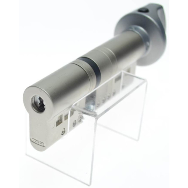Цилиндр Tokoz Pro 300 105 (50x55T) матовый никель ключ-тумблер Цилиндр Tokoz Pro 300 105 (50x55T) матовый никель ключ-тумблер