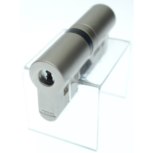 Циліндр Tokoz Pro 300 125 (55x70) матовий нікель ключ-ключ Циліндр Tokoz Pro 300 125 (55x70) матовий нікель ключ-ключ