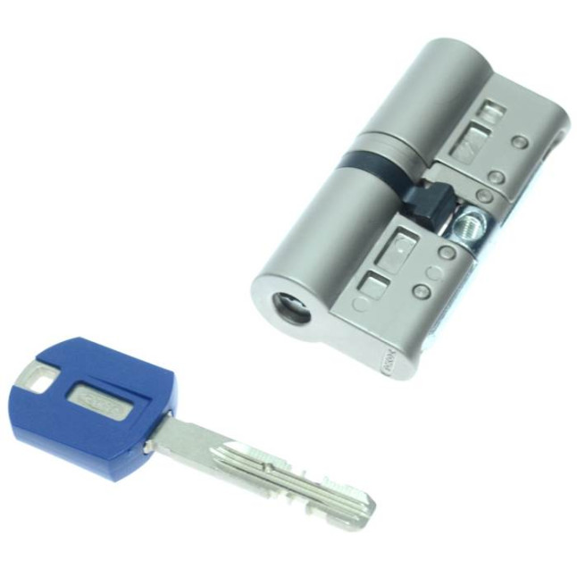 Циліндр Tokoz Pro 300 125 (60x65) матовий нікель ключ-ключ Циліндр Tokoz Pro 300 125 (60x65) матовий нікель ключ-ключ