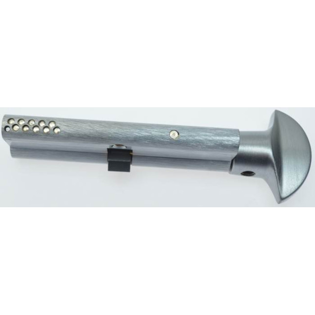 Циліндр замковий Securemme K-2 3200PCS45451X5 (45x45T) ключ тумблер матовий хром Циліндр замковий Securemme K-2 3200PCS45451X5 (45x45T) ключ тумблер матовий хром