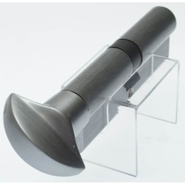 Циліндр замковий Securemme K-2 3200PCS45451X5 (45x45T) ключ тумблер матовий хром Циліндр замковий Securemme K-2 3200PCS45451X5 (45x45T) ключ тумблер матовий хром