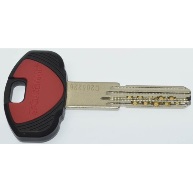 Циліндр замковий Securemme K-2 3200PCS45451X5 (45x45T) ключ тумблер матовий хром Циліндр замковий Securemme K-2 3200PCS45451X5 (45x45T) ключ тумблер матовий хром