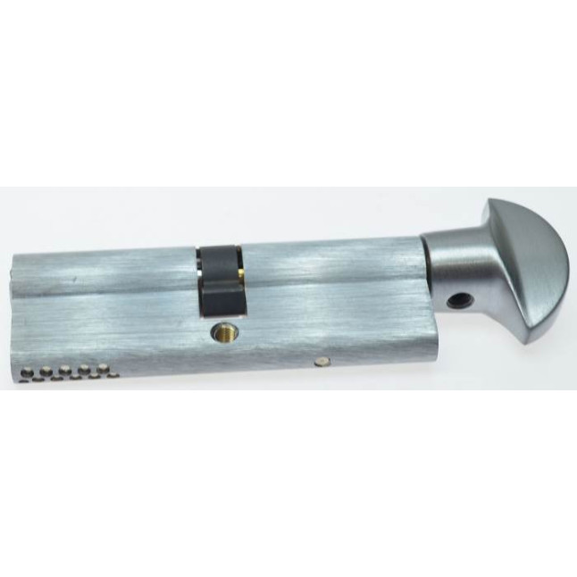 Циліндр замковий Securemme K-2 3200PCS45451X5 (45x45T) ключ тумблер матовий хром Циліндр замковий Securemme K-2 3200PCS45451X5 (45x45T) ключ тумблер матовий хром