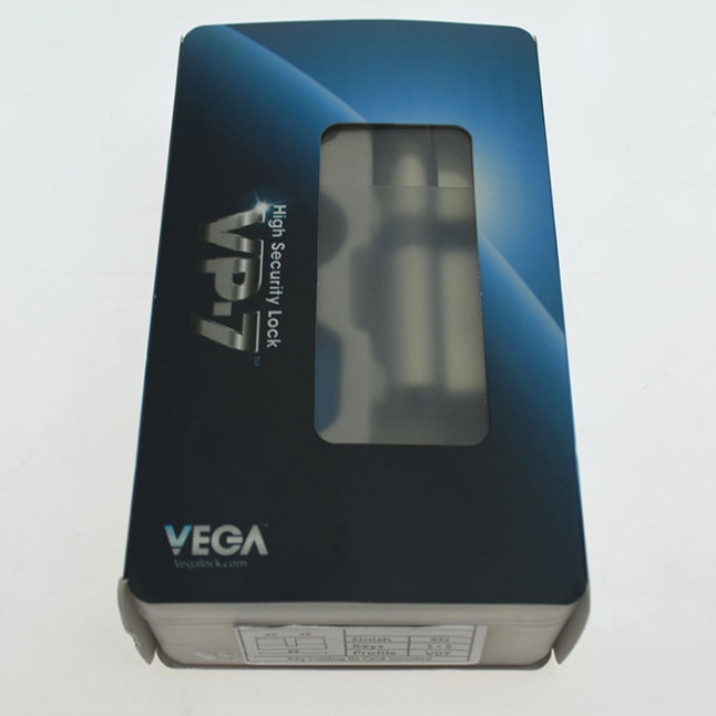 Цилиндр Vega VP-7 54 (27x27) ключ-ключ NST никель сатин Цилиндр Vega VP-7 54 (27x27) ключ-ключ NST никель сатин