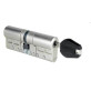 Циліндр Tokoz Pro 400 Hard 118 (63Hx55) ключ-ключ матовий нікель Циліндр Tokoz Pro 400 Hard 118 (63Hx55) ключ-ключ матовий нікель