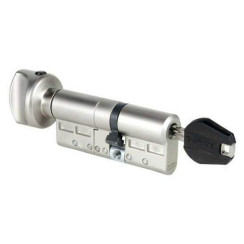 Циліндр Tokoz Pro 400 Hard 103 (48Hx55T) ключ-тумблер матовий нікель Циліндр Tokoz Pro 400 Hard 103 (48Hx55T) ключ-тумблер матовий нікель