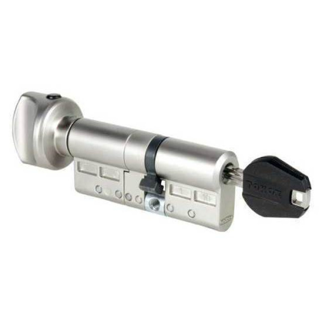 Цилиндр Tokoz Pro 400 Hard 83 (53Hx30T) ключ-тумблер матовый никель