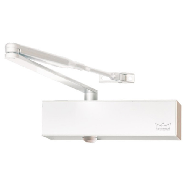 Доводчик дверний Dorma TS73V EN 2/3/4 BC білий