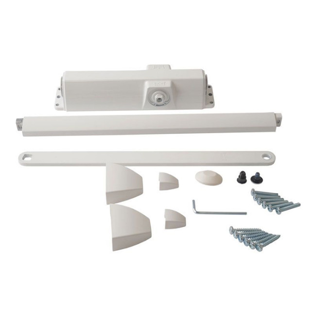 Доводчик дверной Dorma TS90 Impulse EN 3/4 белый