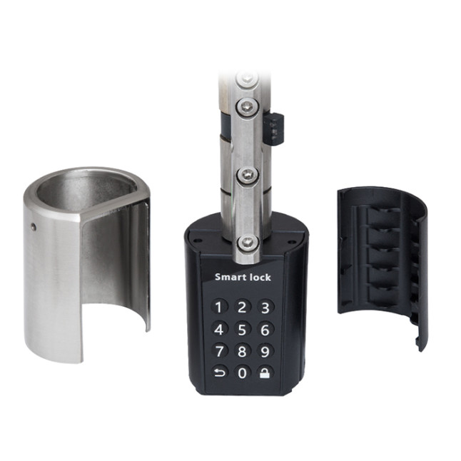 Циліндр Vega L4P Smart Lock 70 (40SLx30T) нікель-сатин