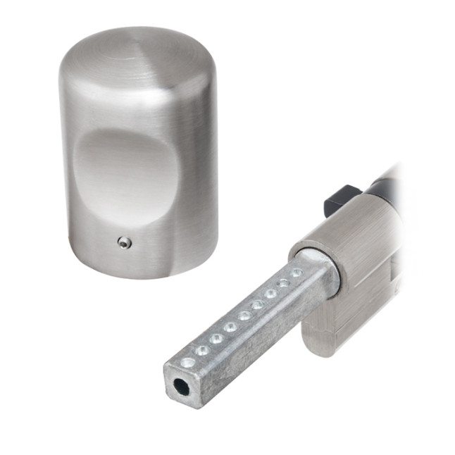 Циліндр Vega L4P Smart Lock 70 (40SLx30T) нікель-сатин