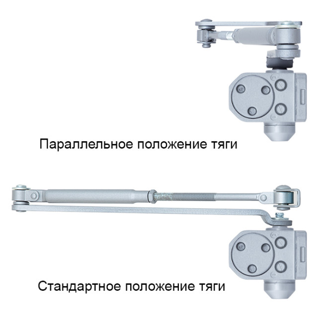 Доводчик дверний Ryobi 8803 Сріблястий