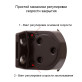 Доводчик дверной Ryobi 8803 Темно-бронзовый Доводчик дверной Ryobi 8803 Темно-бронзовый