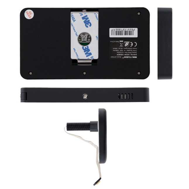 Видеоглазок Mul-t-lock GOTU+ 3202 черный Видеоглазок Mul-t-lock GOTU+ 3202 черный