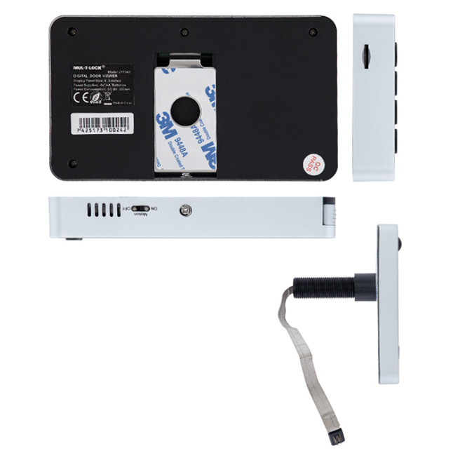 Відеоглазок Mul-t-lock GOTU + 5140 хром