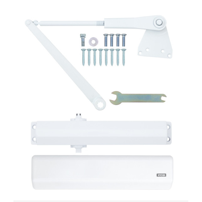 Доводчик дверний Ryobi DS-3550P Білий Доводчик дверний Ryobi DS-3550P Білий