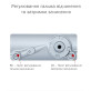 Доводчик дверний Ryobi DS-4550T Сріблястий