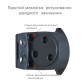 Доводчик дверний Ryobi DS-1554 Сірий антрацит