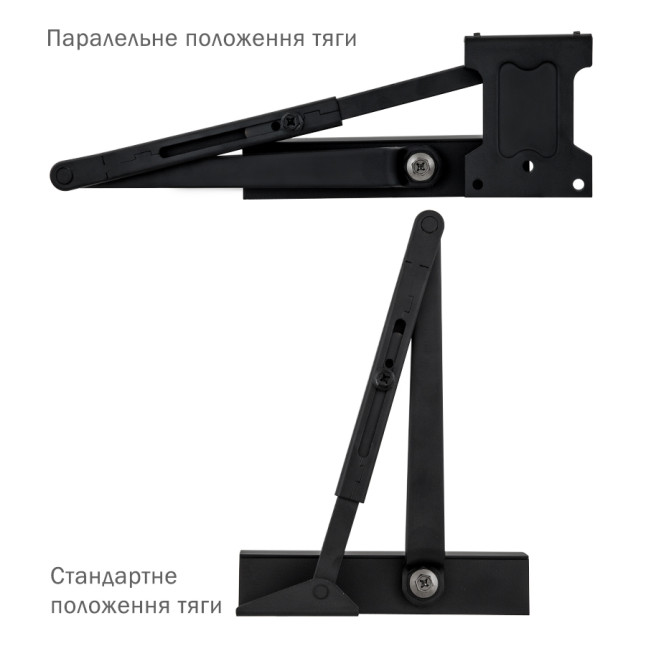 Доводчик дверний Ryobi D-1200P (U) BC Чорний