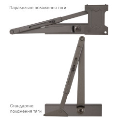 Доводчик дверной Ryobi D-1200P(U) Металло-бронзовый Доводчик дверной Ryobi D-1200P(U) Металло-бронзовый