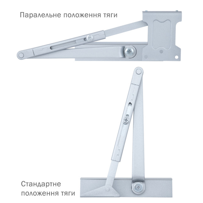 Доводчик дверний Ryobi D-1200P (U) Сріблястий Доводчик дверний Ryobi D-1200P (U) Сріблястий