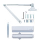Доводчик дверной Ryobi DS-1554P PRL HO ARM SILVER серебристый Доводчик дверной Ryobi DS-1554P PRL HO ARM SILVER серебристый