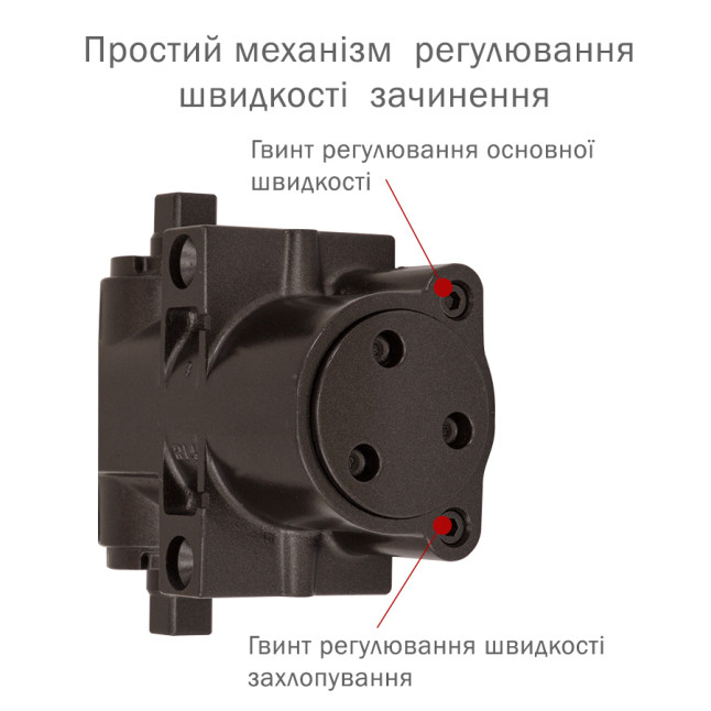 Доводчик дверний Ryobi DS-4550 Темно-бронзовий
