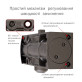 Доводчик дверний Ryobi D-1200T BC SLD HO ARM METALLIC BRONZE бронзовий металік