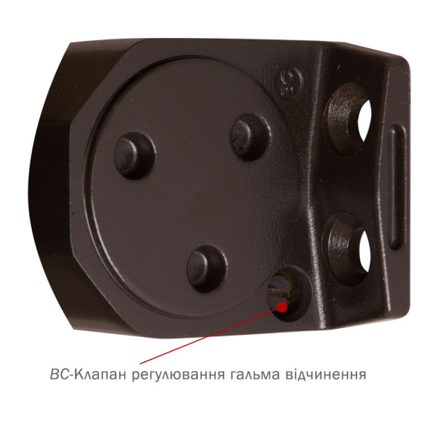Доводчик дверний Ryobi D-2055V STD Темно-бронзовий