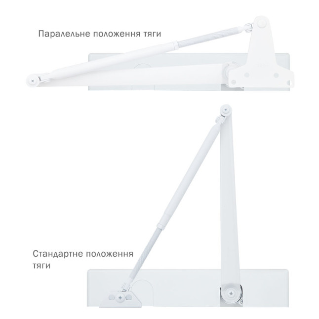 Доводчик дверной Ryobi D-4550 Белый
