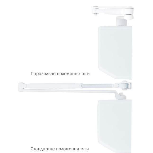Доводчик дверной Ryobi D-4550 Белый