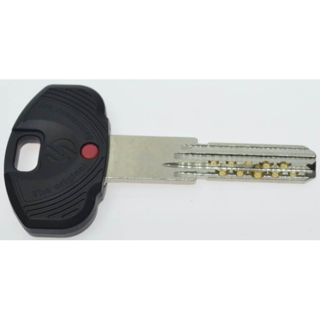 Цилиндр замочный Securemme K-2 3200PCS40401X5 (40x40T) матовый хром