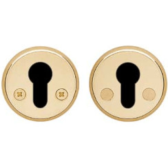 Накладка PZ Abloy LH004 (сталь) полированная латунь Накладка PZ Abloy LH004 (сталь) полированная латунь