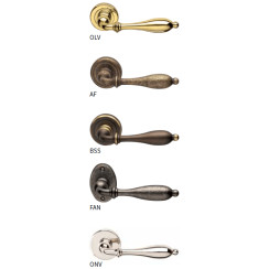 Ручка дверная DND by Martinelli LIRICA 806/12-FAN античное железо Ручка дверная DND by Martinelli LIRICA 806/12-FAN античное железо