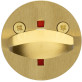 Накладка WC Abloy 007 полірована латунь