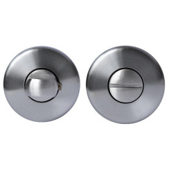 Накладка WC Almar Alba матовая нержавеющая сталь (круглая)