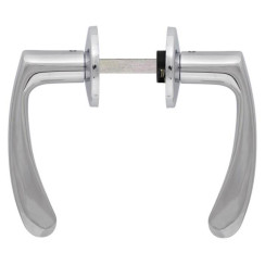 Ручка дверная Abloy 19/002 Interia Ms/Cr хром Ручка дверная Abloy 19/002 Interia Ms/Cr хром