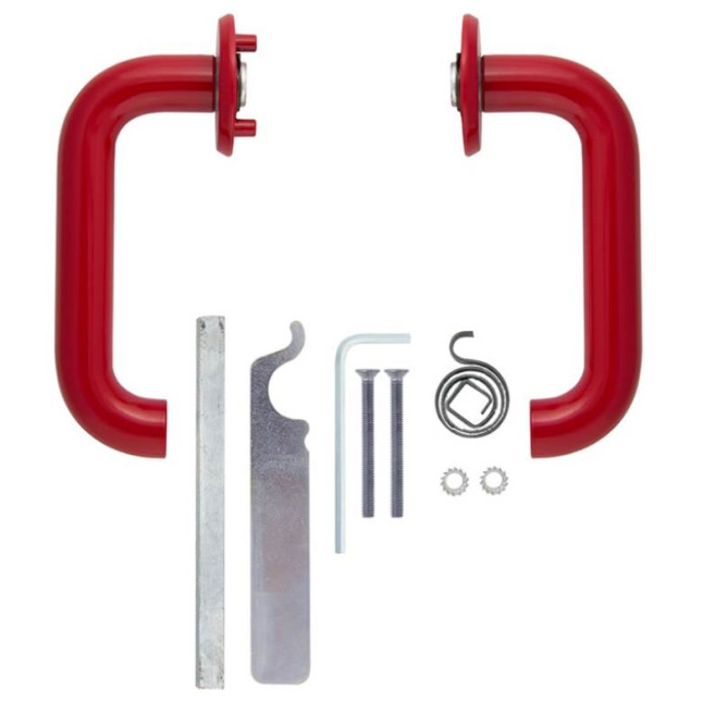 Ручка дверная Abloy Presto 3-20/007 AL/JPU красный Ручка дверная Abloy Presto 3-20/007 AL/JPU красный