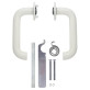 Ручка дверная Abloy Presto 3-20/007 AL/JVA белый Ручка дверная Abloy Presto 3-20/007 AL/JVA белый