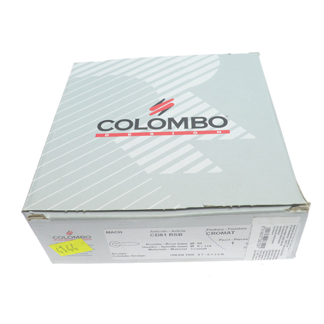 Ручка дверна Colombo Mach CD 81 матовий хром