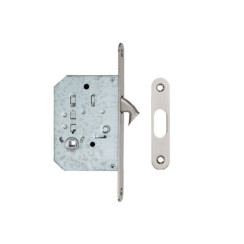 Ручка для розсувних дверей з механізмом WC Siba S223 SN матовий нікель