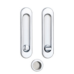 Ручка для розсувних дверей з механізмом WC Siba S223 CP хром